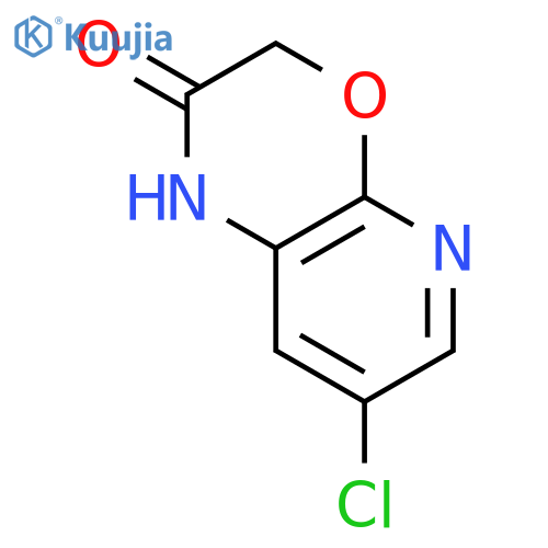 1H-Pyrido[2,3-b][1,4]oxazin-2(3H)-one, 7-chloro- structure