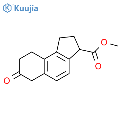 1H-Benz[e]indene-3-carboxylic acid, 2,3,6,7,8,9-hexahydro-7-oxo-,methyl ester structure