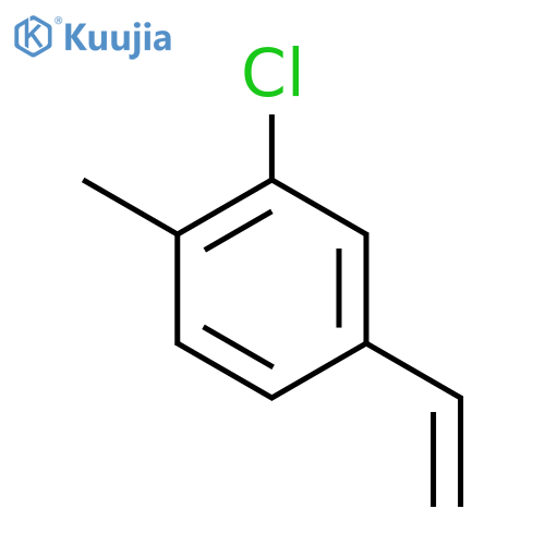 2-Chloro-4-ethenyl-1-methylbenzene structure