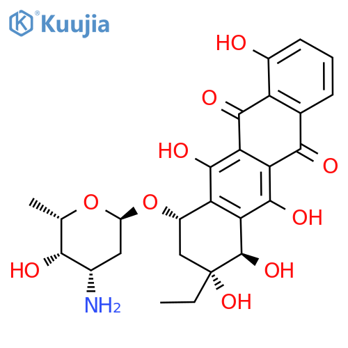 Oxaunomycin structure