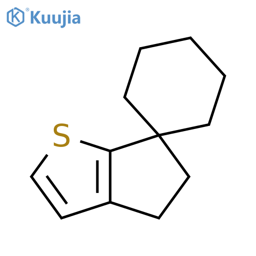 Spiro[cyclohexane-1,6'-[6H]cyclopenta[b]thiophene], 4',5'-dihydro- structure