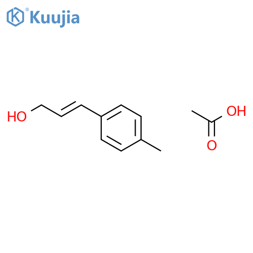 Acetic Acid;3-(4-methylphenyl)prop-2-en-1-ol structure