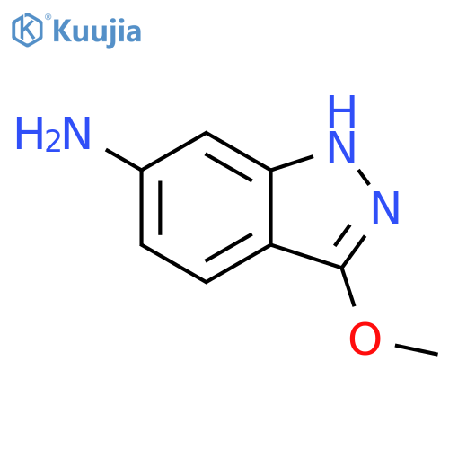 3-methoxy-1h-indazol-6-amine structure
