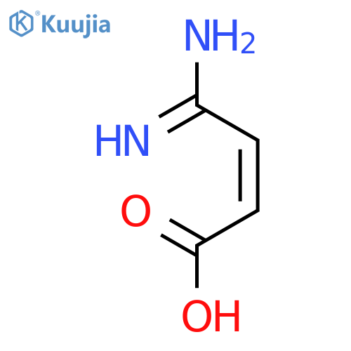 2-Propenoic acid,3-(aminoiminomethyl)-, (Z)- (9CI) structure