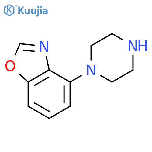 4-(Piperazin-1-yl)benzodoxazole structure