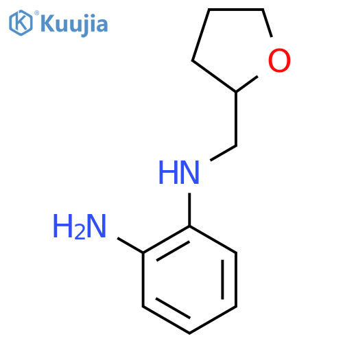 N1-[(oxolan-2-yl)methyl]benzene-1,2-diamine structure