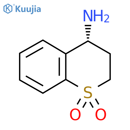 (4R)-4-Amino-3,4-dihydro-2H-1lambda6-benzothiopyran-1,1-dione structure