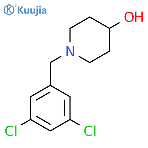 1-(3,5-Dichlorobenzyl)piperidin-4-ol structure