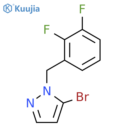 5-Bromo-1-(2,3-difluorobenzyl)-1H-pyrazole structure