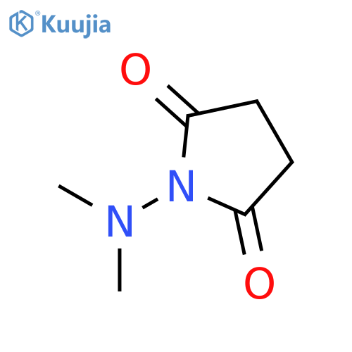2,5-Pyrrolidinedione, 1-(dimethylamino)- structure