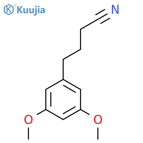4-(3,5-Dimethoxyphenyl)butanenitrile structure