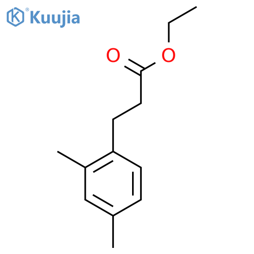 Ethyl 3-(2',4'-dimethylphenyl)propionate structure
