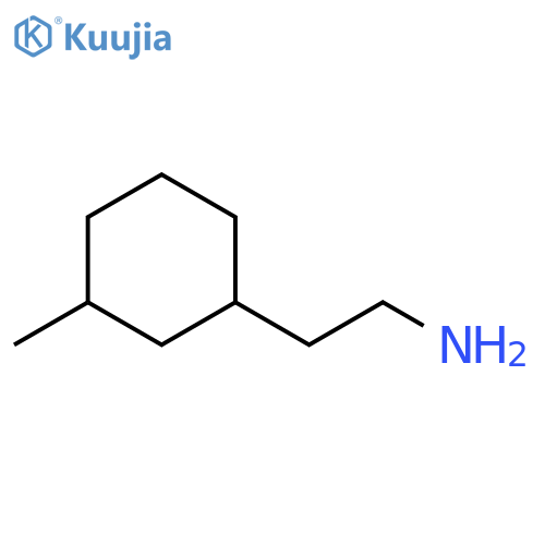 2-(3-methylcyclohexyl)ethan-1-amine structure
