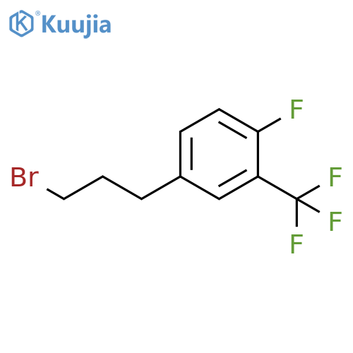 5-(3-Bromopropyl)-2-fluorobenzotrifluoride structure