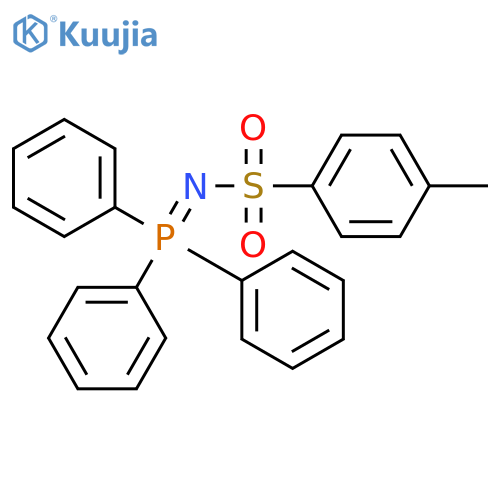 Benzenesulfonamide,4-methyl-N-(triphenylphosphoranylidene)- structure