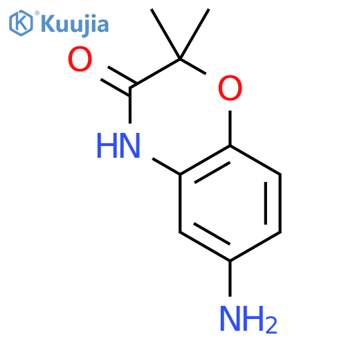 6-Amino-2,2-dimethyl-2H-benzob1,4oxazin-3(4h)one structure