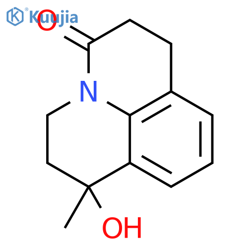 1H,5H-Benzo[ij]quinolizin-5-one,2,3,6,7-tetrahydro-1-hydroxy-1-methyl- structure