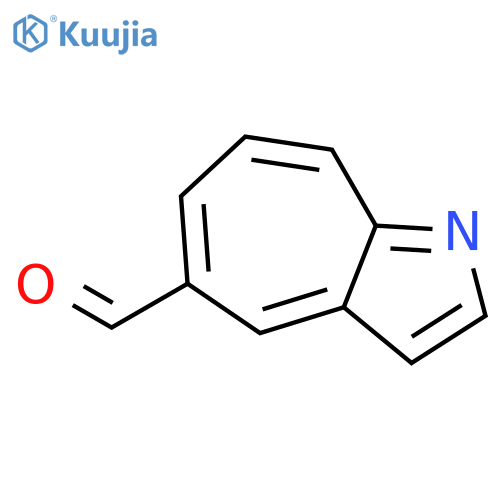 Cyclohepta[b]pyrrole-5-carboxaldehyde structure