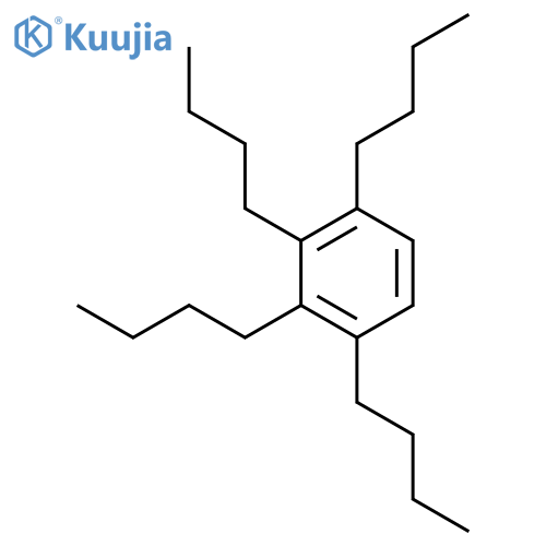 Benzene, tetrabutyl- structure