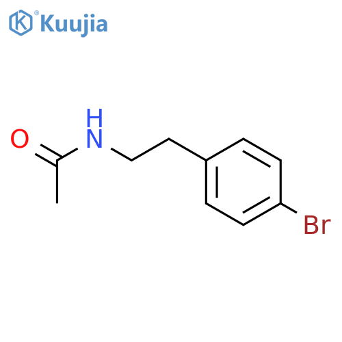 Acetamide, N-[2-(4-bromophenyl)ethyl]- structure