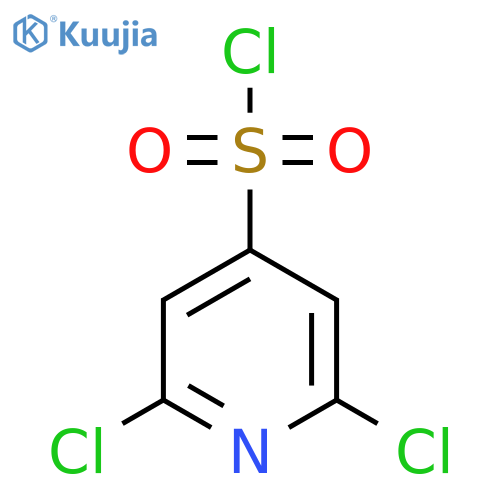 2,6-Dichloropyridine-4-sulfonyl chloride structure