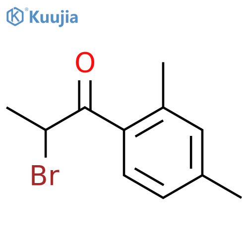 1-Propanone,2-bromo-1-(2,4-dimethylphenyl)- structure