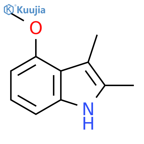 4-methoxy-2,3-dimethyl-1H-indole structure
