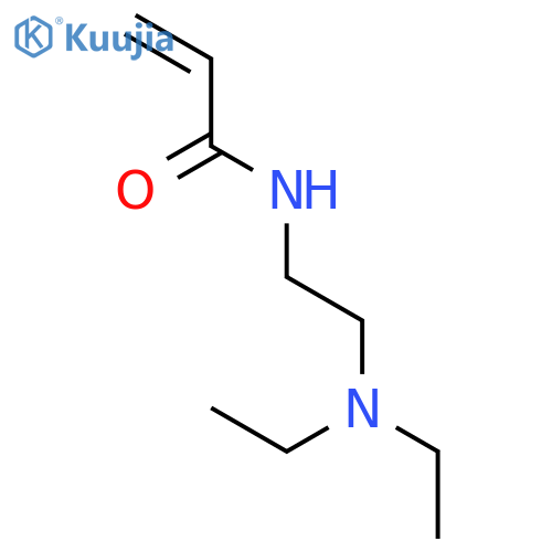 2-Propenamide,N-[2-(diethylamino)ethyl]- structure