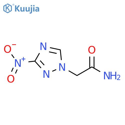 1H-1,2,4-Triazole-1-acetamide,3-nitro- structure
