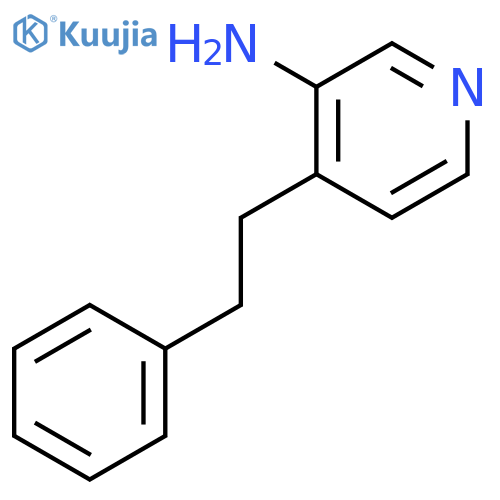 4-Phenethylpyridin-3-amine structure