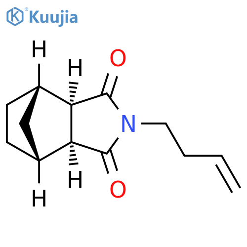 4,7-Methano-1H-isoindole-1,3(2H)-dione, 2-(3-butenyl)-3a,4,5,6,7,7a-hexahydro-, (3aα,4β,7β,7aα)- (9CI) structure
