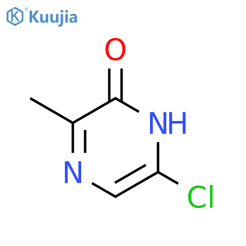 6-chloro-3-methyl-1H-pyrazin-2-one structure