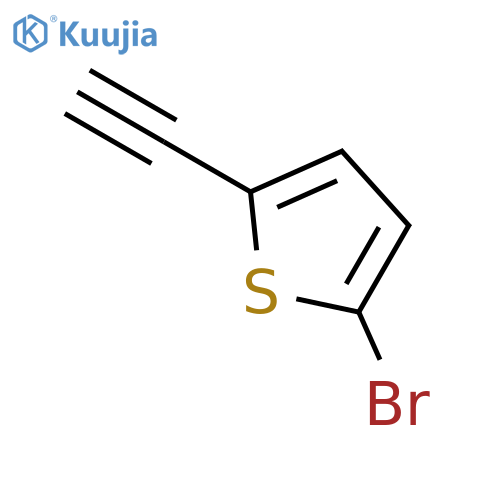 2-Bromo-5-ethynylthiophene structure