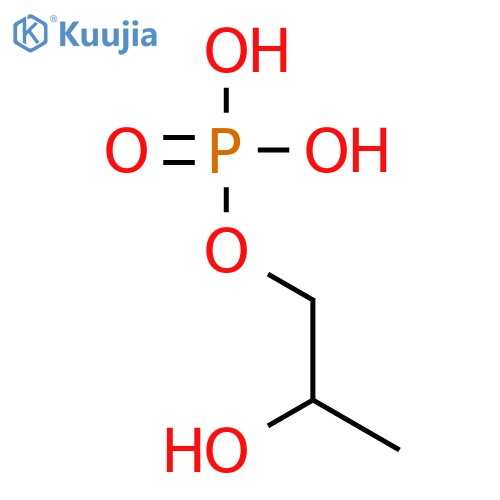 1,2-Propanediol,1-(dihydrogen phosphate) structure