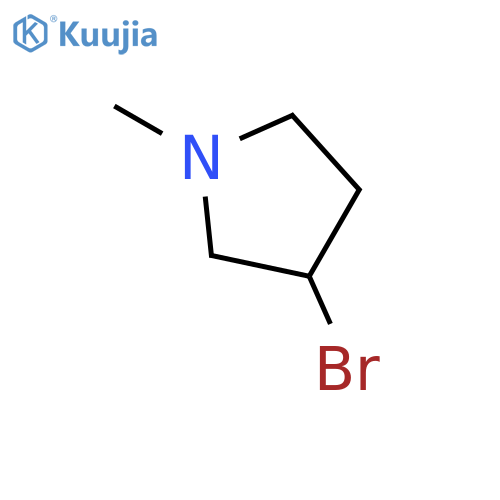 3-bromo-1-methyl-pyrrolidine structure