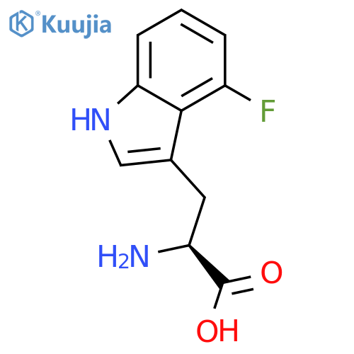 4-Fluoro-L-Tryptophan structure