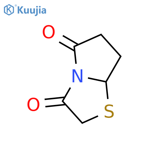 Pyrrolo[2,1-b]thiazole-3,5(2H,6H)-dione, dihydro- structure