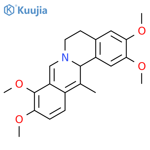 Dehydrocorydaline chloride structure