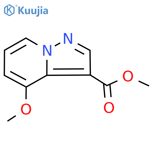Methyl 4-methoxypyrazolo[1,5-a]pyridine-3-carboxylate structure