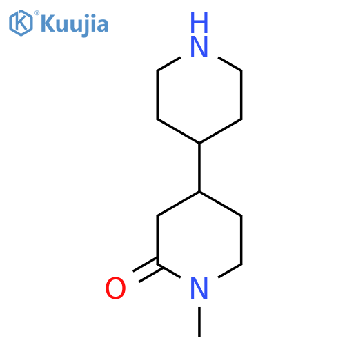 1-Methyl-4,4'-bipiperidin-2-one structure