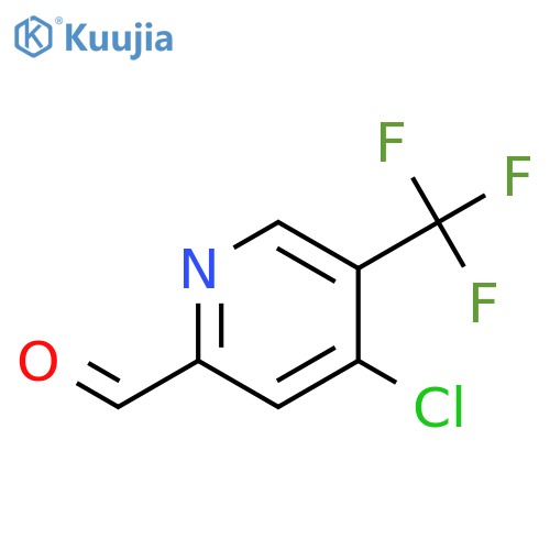 4-Chloro-5-(trifluoromethyl)picolinaldehyde structure