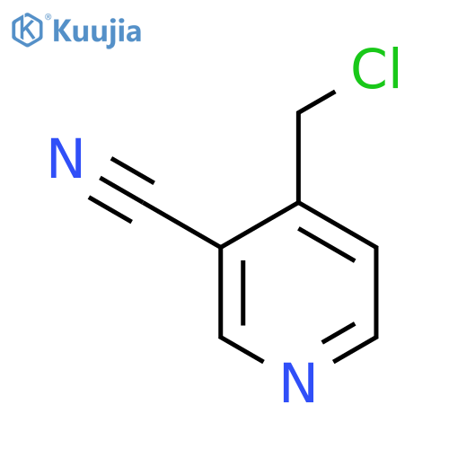 4-(Chloromethyl)pyridine-3-carbonitrile Hydrochloride structure