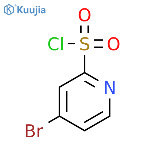 4-Bromopyridine-2-sulfonyl chloride structure