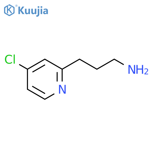 3-(4-chloropyridin-2-yl)propan-1-amine structure