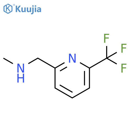 methyl({6-(trifluoromethyl)pyridin-2-ylmethyl})amine structure