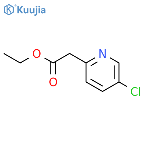 Ethyl 2-(5-chloropyridin-2-yl)acetate structure