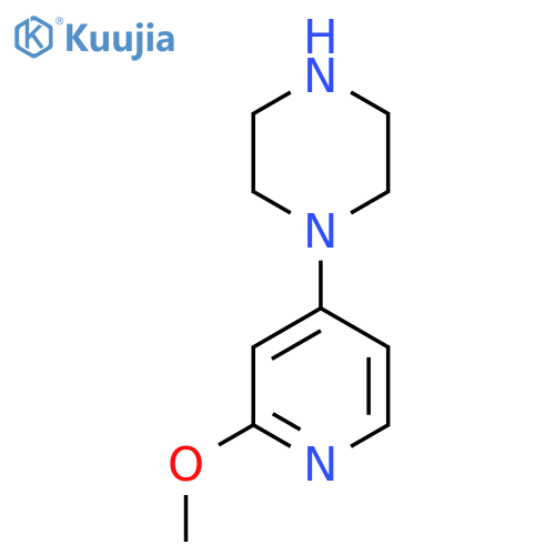 1-(2-Methoxypyridin-4-YL)piperazine structure