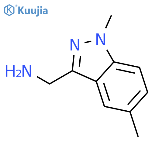 1-(1,5-Dimethyl-1H-indazol-3-yl)methanamine structure
