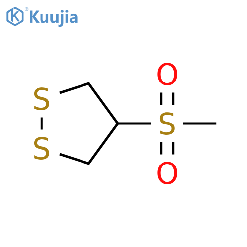 1,2-Dithiolane, 4-(methylsulfonyl)- structure
