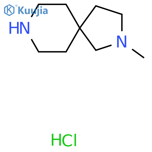 2-Methyl-2,8-diazaspiro[4.5]decane hydrochloride structure